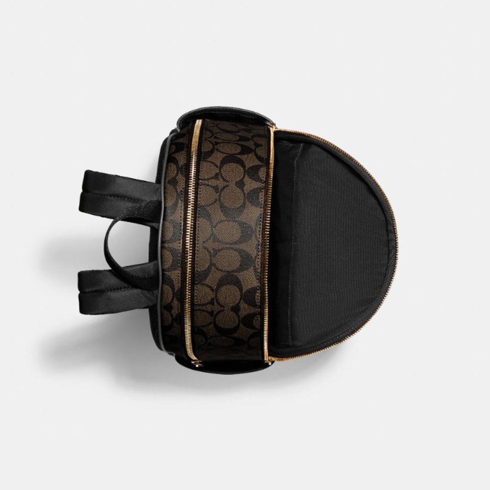 Coach Court Backpack In Signature Canvas - Picture 4 of 8